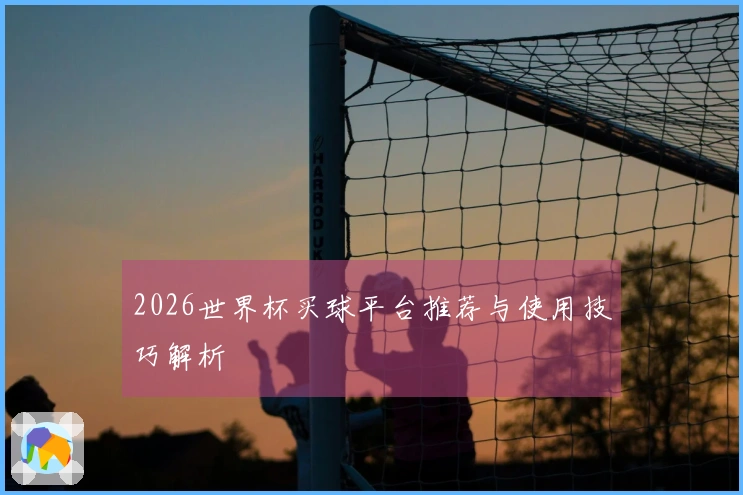 2026世界杯买球平台推荐与使用技巧解析